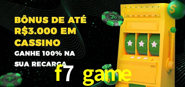 f7 game melhor bônus de depósito