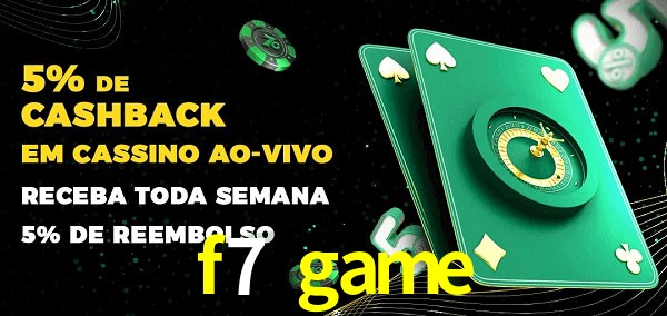 Promoções do cassino ao Vivo f7 game